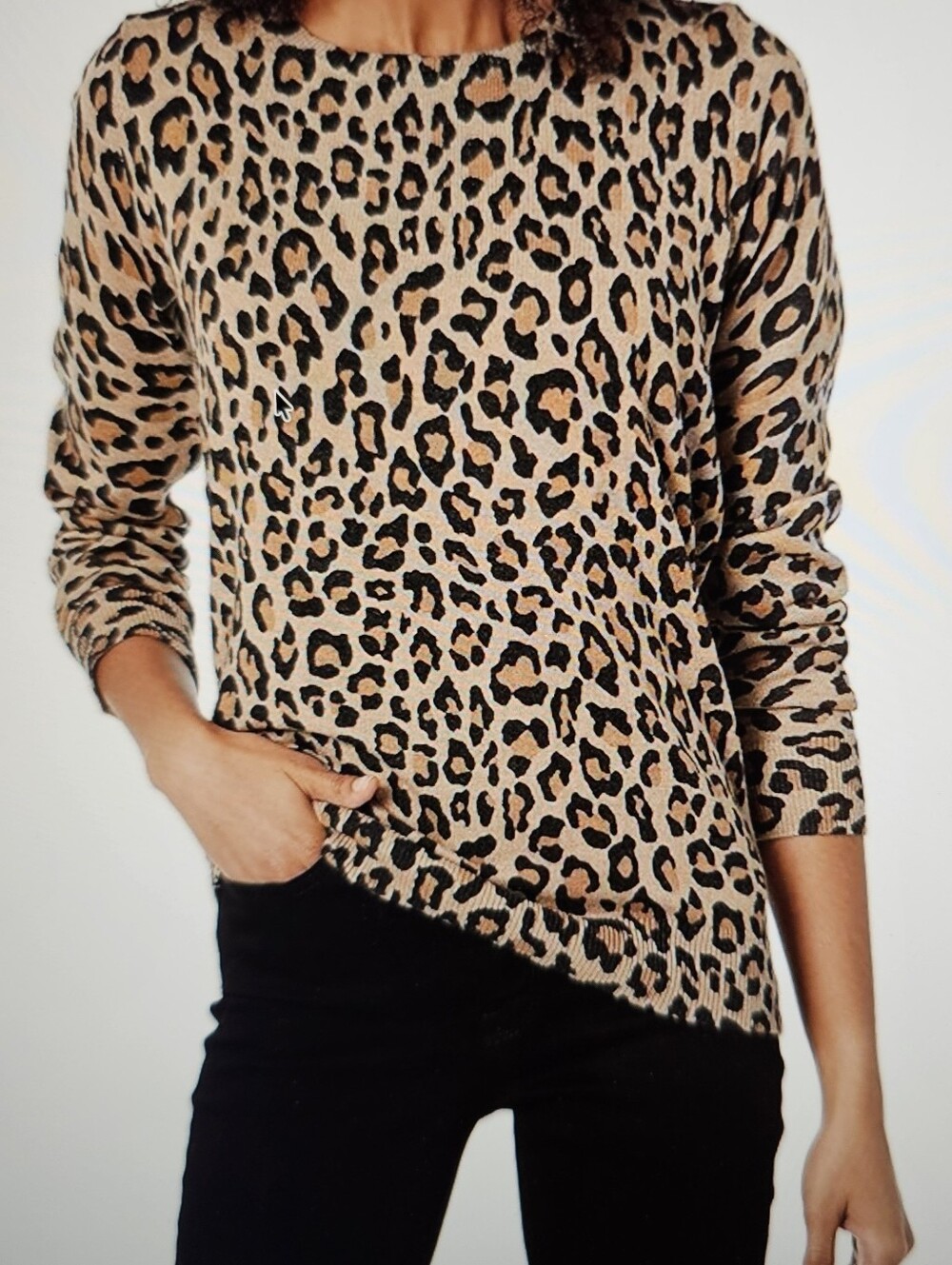 Amazon Essentials Womens Long Sleeve Lightweight Crewneck Sweater Size Medium